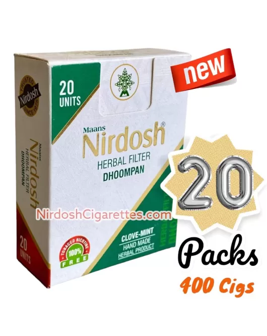 Nirdosh Herbal Dhoompan - 20 packs