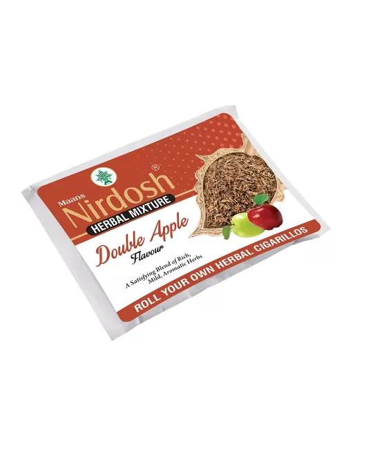 Nirdosh Herbal Raw Mixture Double Apple Flavor - Roll Your Own Cigarettes