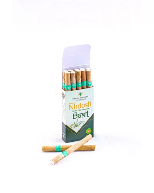 Basil / Tulsi Flavor - Nirdosh Cigarettes 10 packs